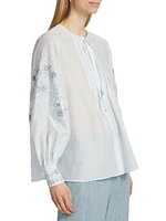 Acacia Peasant Blouse