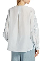 Acacia Peasant Blouse