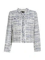 Ricki Cotton-Blend Tweed Jacket