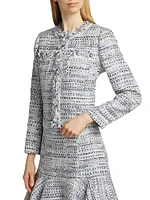 Ricki Cotton-Blend Tweed Jacket