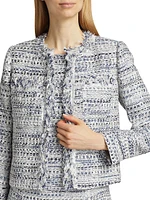 Ricki Cotton-Blend Tweed Jacket