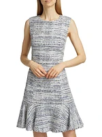 Reed Cotton-Blend Tweed Dress