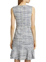 Reed Cotton-Blend Tweed Dress