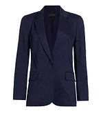 Bria Linen-Blend Jacket