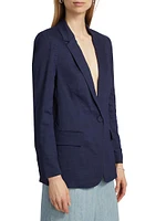 Bria Linen-Blend Jacket