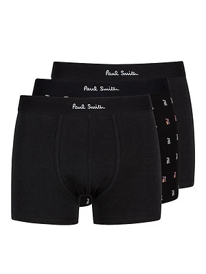 3-Pack Stretch Cotton Trunks