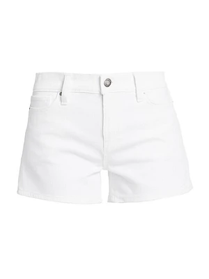 Gemma Twill Mid-Rise Shorts