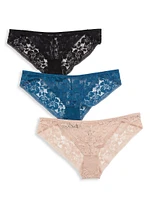 Sorento 3-Pack Lace Bikini Briefs