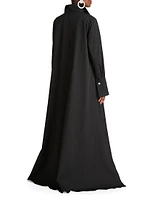 Imari Poplin Shirt Collar Gown