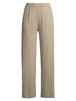 Soft Touch Straight-Leg Pants