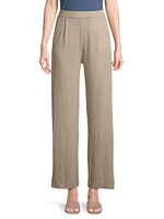 Soft Touch Straight-Leg Pants