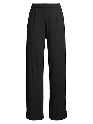 Soft Touch Straight-Leg Pants