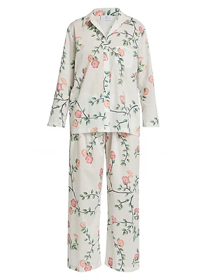 Floral Cotton Pajama Set