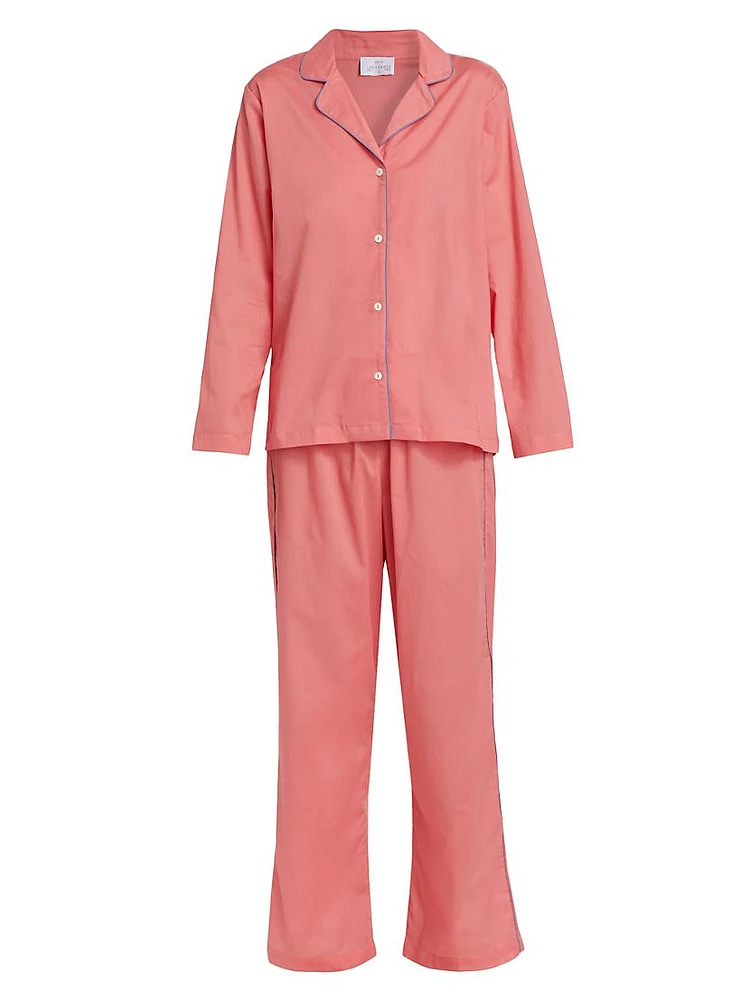 Sport Cotton Long 2-Piece Pajama Set