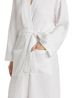 Angel Cotton Gauze Long Robe