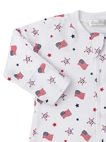 Baby Boy's Stars & Stripes Cotton Footie