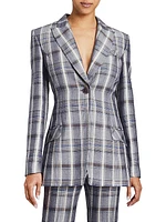 Nelli Plaid Jacket