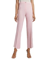 Tailored Straight-Leg Ankle Pant