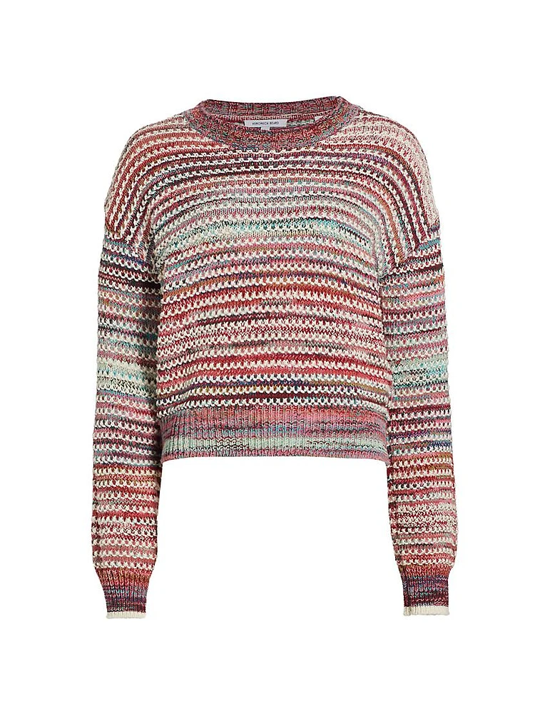 Asmara Striped Cotton Sweater