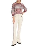 Asmara Striped Cotton Sweater