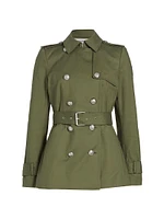 Angelique Belted Short Trench Coat