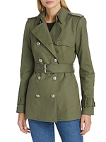 Angelique Belted Short Trench Coat