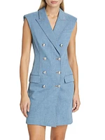 Jules Denim Blazer Minidress