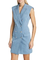 Jules Denim Blazer Minidress