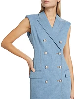 Jules Denim Blazer Minidress