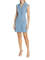 Jules Denim Blazer Minidress