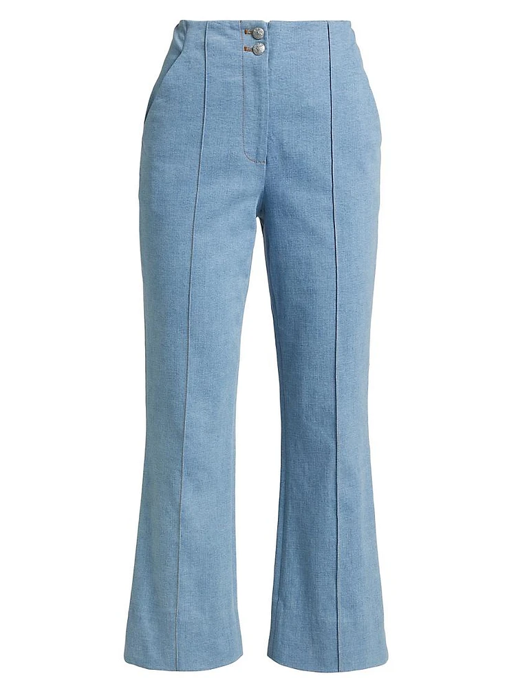 Kean Crop Denim Pants