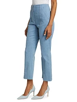 Kean Crop Denim Pants