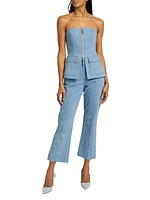 Kean Crop Denim Pants