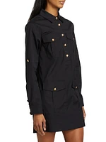 Saude Cotton Utility Shirtdress