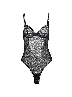 Lace Underwire Bodysuit