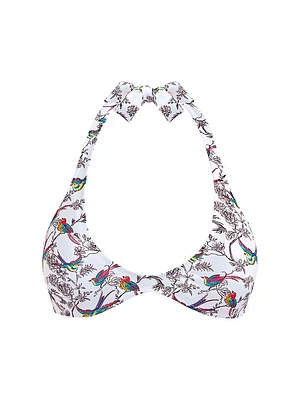 Rainbow Birds Bikini Top