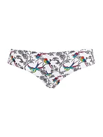 Rainbow Birds Bikini Bottom