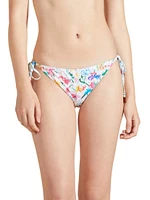 Happy Flow Floral Side-Tie Bikini Bottom