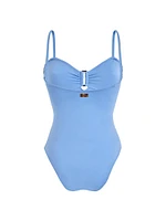 Solid Sculpt One-Piece Swimsuit