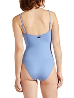 Solid Sculpt One-Piece Swimsuit