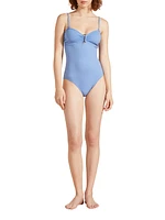 Solid Sculpt One-Piece Swimsuit