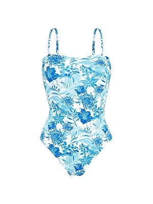 Tahiti Flowers One-Piece Swimsuit