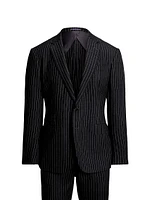 Kent Pinstriped Wool Suit