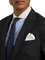 Kent Pinstriped Wool Suit