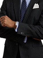 Kent Pinstriped Wool Suit