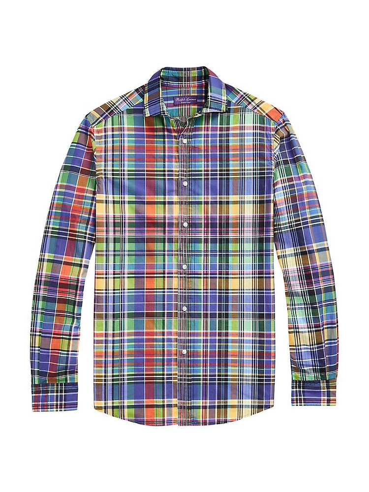 Aston Plaid Cotton Shirt