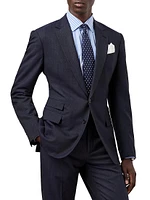 Wool Single-Breasted Suit