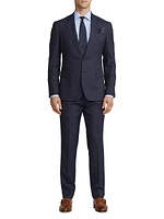 Wool Single-Breasted Suit