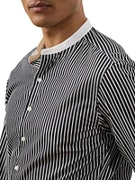 Sahara Striped Cotton Shirt