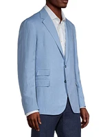 Kent Silk-Linen Jacket